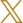 X